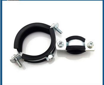 1/2 inch ~ 4 inch Steel galvanized pipe clamps with EPDM