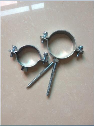 Stainless steel screw pipe clamp