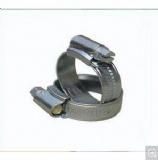 British Types Worm Gears Drive Hose Clamps with 9.7mm Wide
