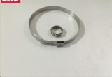 Single ear hose clamp,pinch clamp,stainless steel hose clip